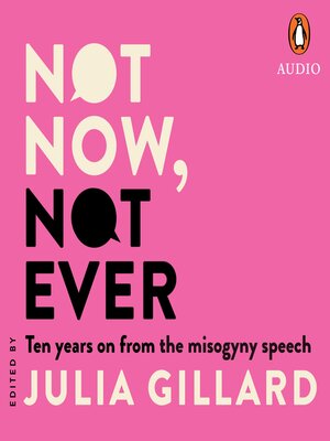 Not Now, Not Ever - Audiobook